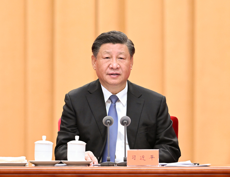 1月9日，中共中央總書記、國(guó)家主席、中央軍委主席習(xí)近平在中國(guó)共產(chǎn)黨第二十屆中央紀(jì)律檢查委員會(huì)第二次全體會(huì)議上發(fā)表重要講話。